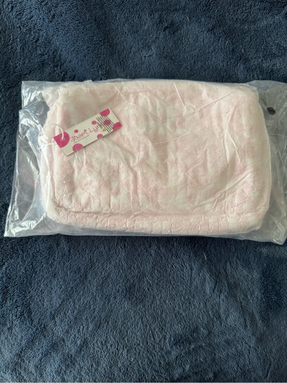 Beri Lynn Blush Pink Floral Woven Shoulder Bag - Picture 6 of 7
